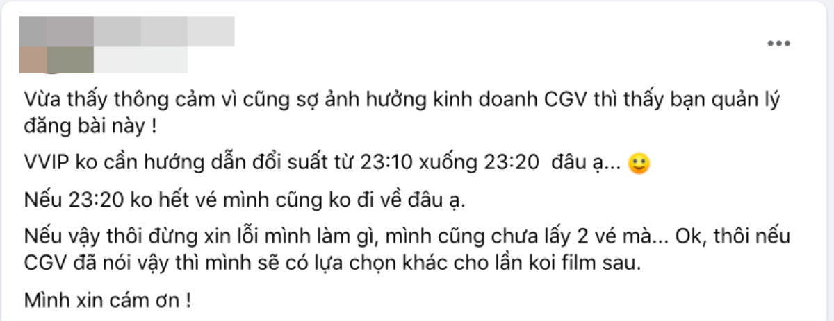 Ồn ào Trấn Thành 'bao rạp vì cần riêng tư': Người tố 'phản dame' cực gắt, lộ chi tiết 'trật khớp' với rạp Ảnh 3