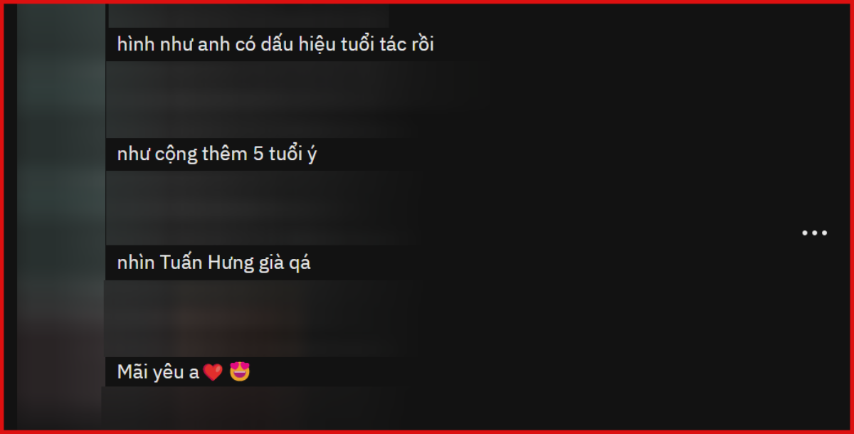 Lâu lâu đi hát trở lại, dân mạng xôn xao khi Tuấn Hưng để lộ 'dấu hiệu tuổi tác' Ảnh 3