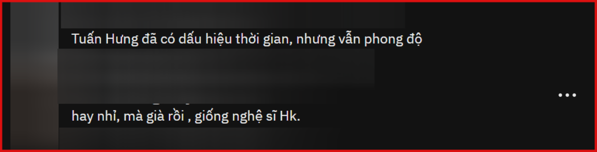 Lâu lâu đi hát trở lại, dân mạng xôn xao khi Tuấn Hưng để lộ 'dấu hiệu tuổi tác' Ảnh 2