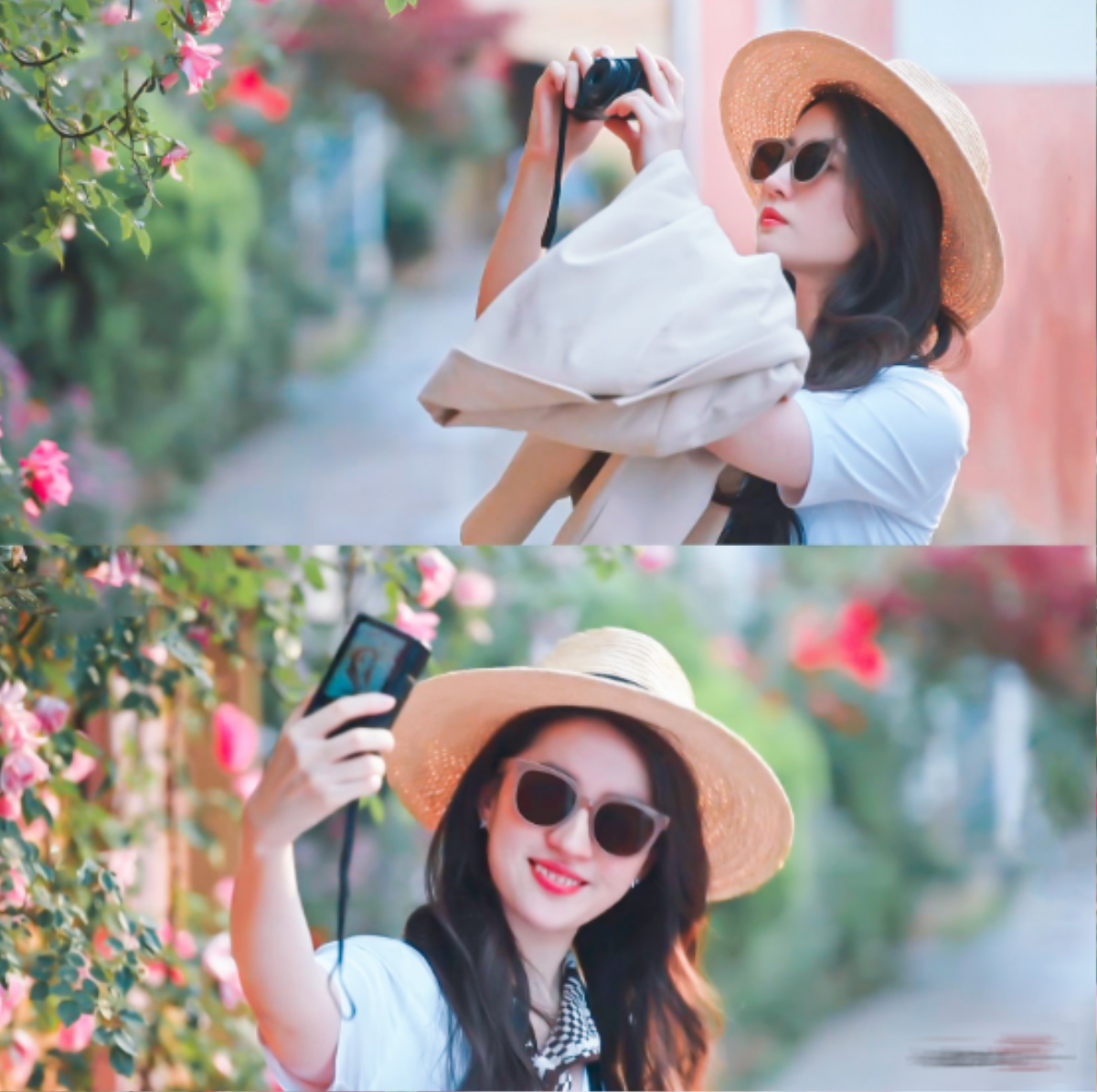 Lưu Diệc Phi khiến fan cười ngất vì cách selfie khác lạ, không ngại đọ sắc với đàn em kém 20 tuổi Ảnh 3