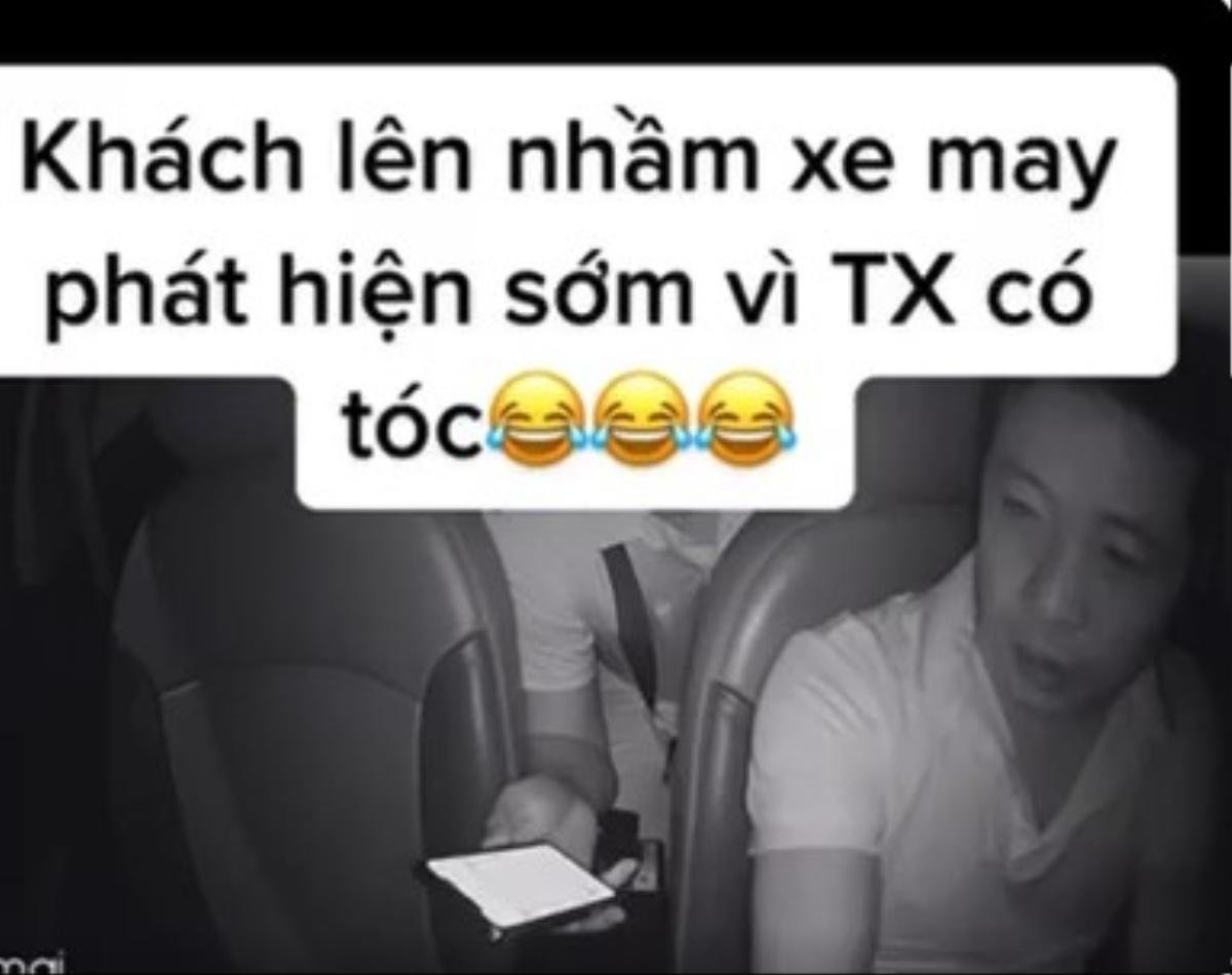 Phát hiện lên nhầm xe ôm công nghệ vì... tài xế có tóc Ảnh 1