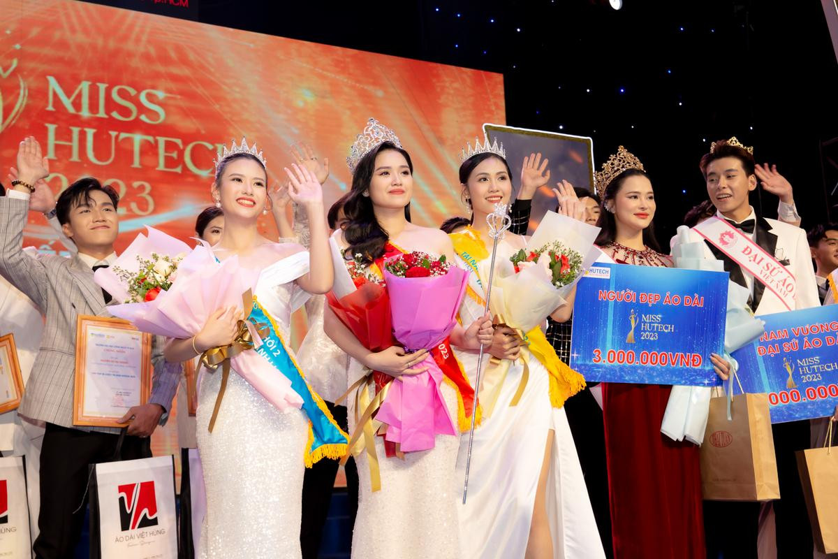 Người đẹp Nguyễn Thị Tuyết Nhung xuất sắc đăng quang Miss HUTECH 2023 Ảnh 6