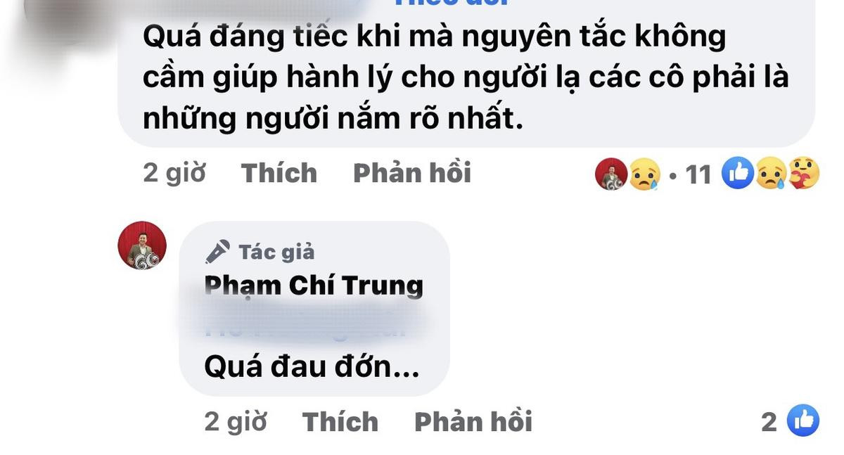 Nghệ sĩ Chí Trung đau xót trước vụ việc 4 nữ Vietnam Airlines bị bắt: 'Vừa giận vừa thương' Ảnh 2