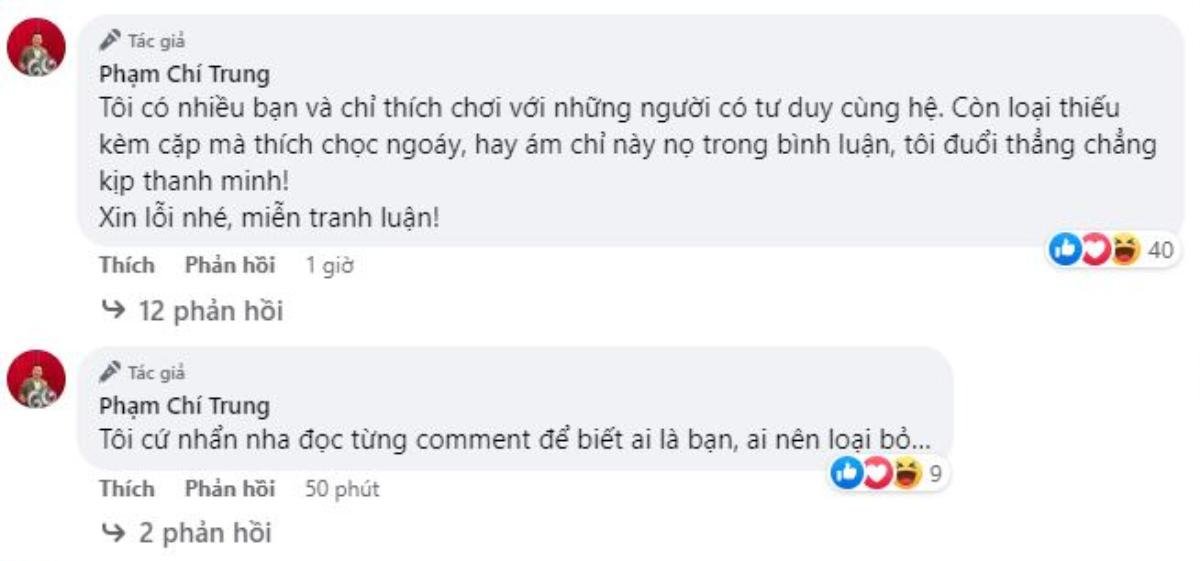 Nghệ sĩ Chí Trung 'phản pháo' cực gắt trước phát ngôn về 4 tiếp viên hàng không bị bắt Ảnh 4