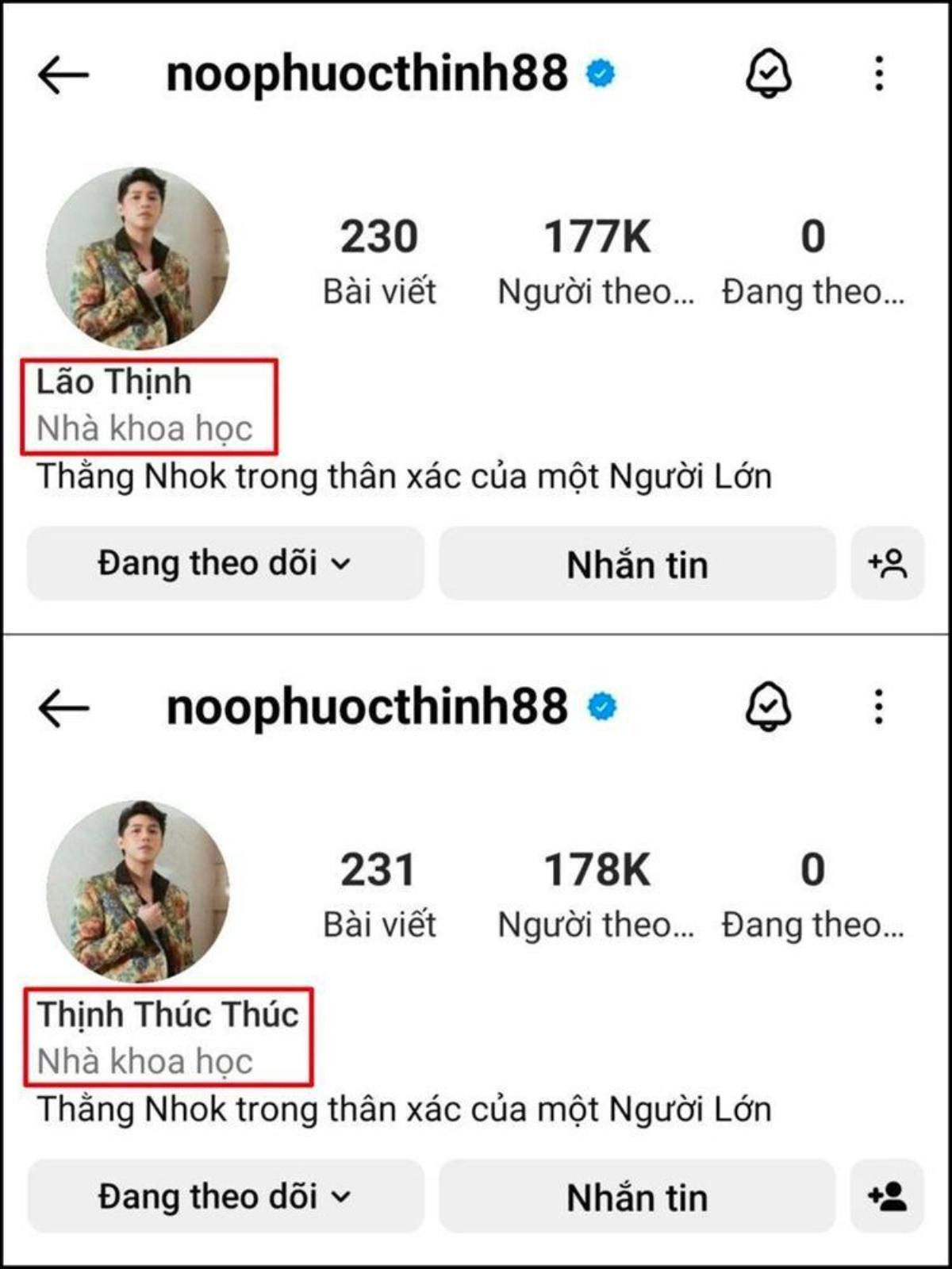 Noo Phước Thịnh để profile nhà khoa học, chọn nickname lạ lùng-2