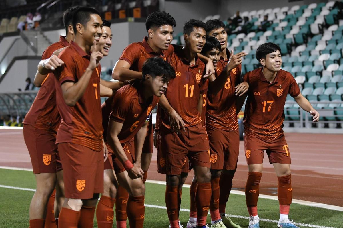 Hoà nhà vô địch U23 châu Á, U23 Thái Lan tạo địa chấn Ảnh 1