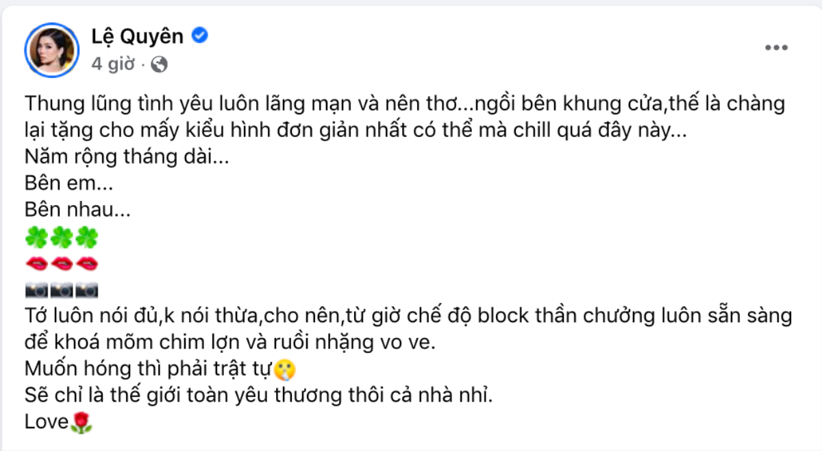 Hết gọi khán giả là 'bại não, của nợ', Lệ Quyên giờ lại đòi 'khoá mõm chim lợn, ruồi nhặng' Ảnh 4