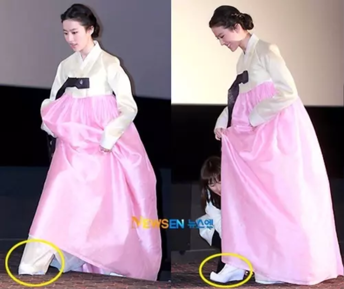 Hình ảnh Lưu Diệc Phi mặc hanbok từ 10 năm trước bỗng 'hot' trở lại: Đúng là quốc bảo nhan sắc Ảnh 3