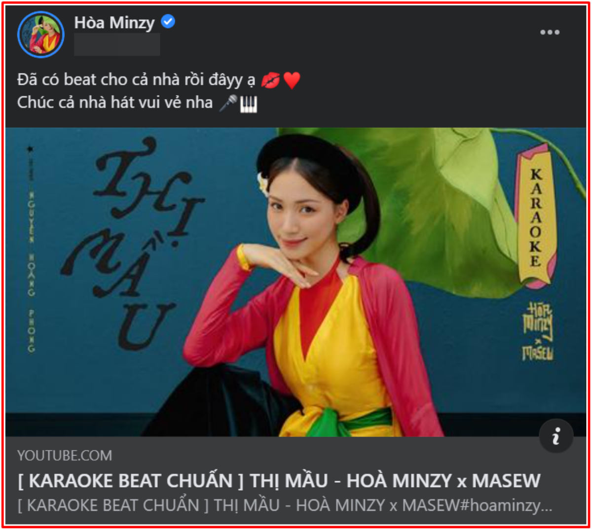 Ca khúc mới liên tục lập thành tích, Hòa Minzy 'chiêu đãi' khán giả món quà đặc biệt Ảnh 1