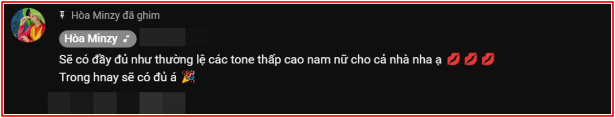 Ca khúc mới liên tục lập thành tích, Hòa Minzy 'chiêu đãi' khán giả món quà đặc biệt Ảnh 2