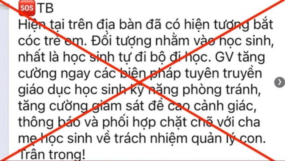 Thông tin xuất hiện bắt cóc trẻ em, học sinh tại Hà Nội và sự thật gây phẫn nộ Ảnh 1