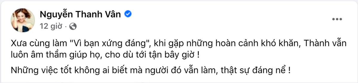 Giữa bão thị phi, MC Vân Hugo bất ngờ tiết lộ chuyện làm từ thiện của Trấn Thành Ảnh 3