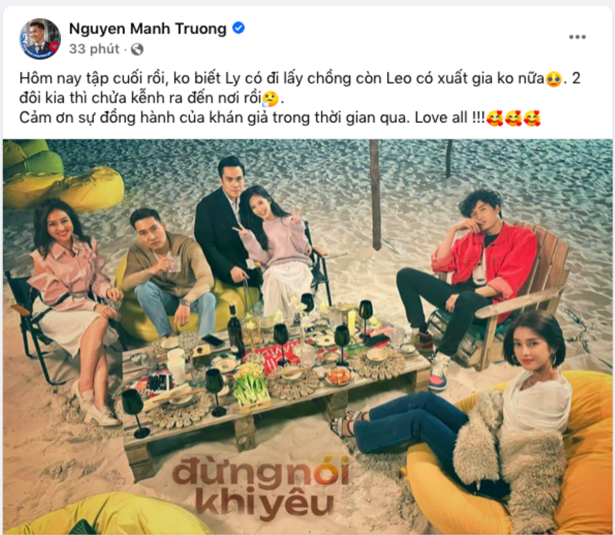 Diễn viên Mạnh Trường bất ngờ ẩn ý chuyện 'xuất gia' Ảnh 2