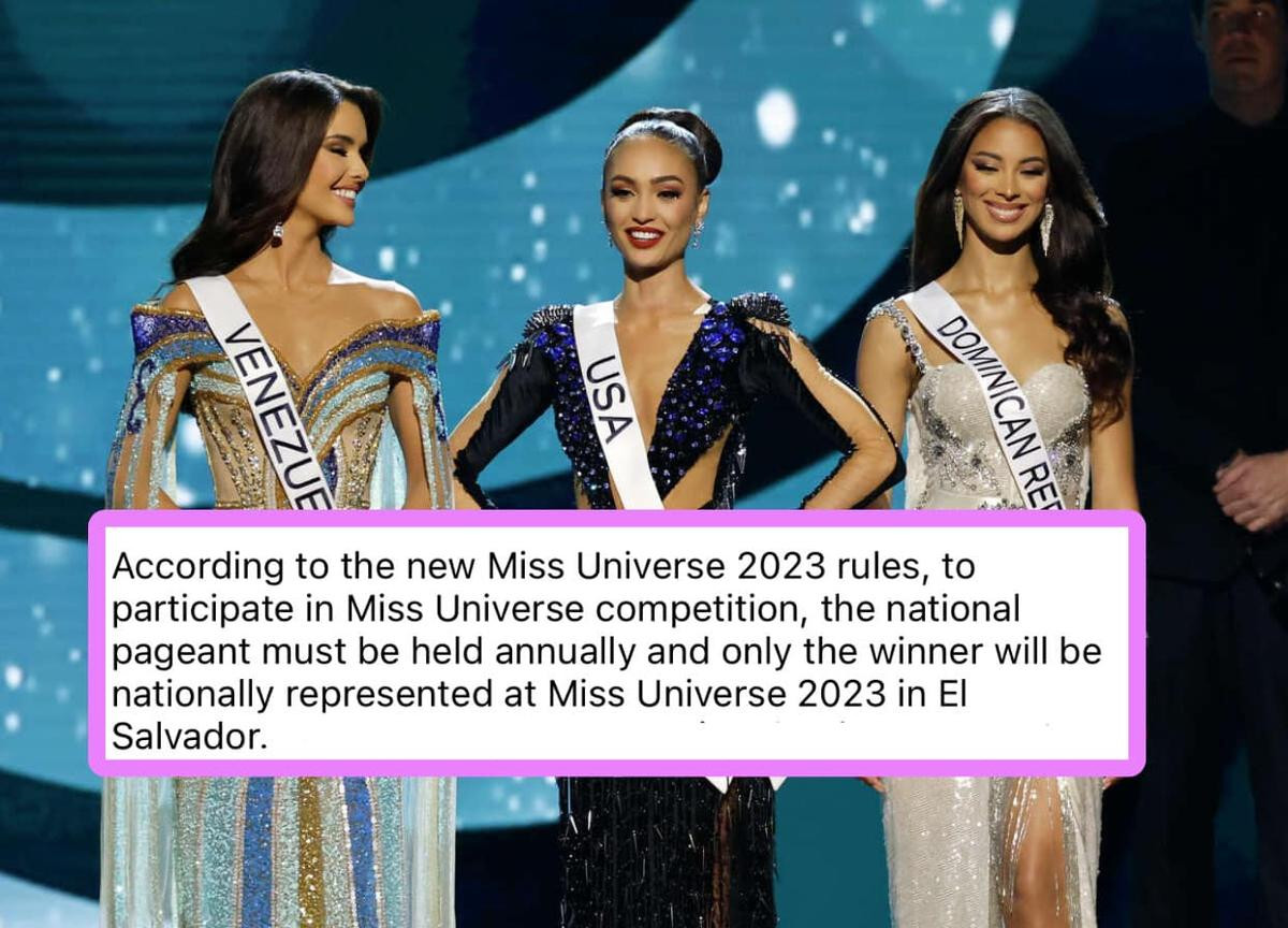 Kể từ năm 2023, á hậu 1 không được dự thi Miss Universe: Hên cho Hoàng Thuỳ, Kim Duyên thoát được nạn Ảnh 1