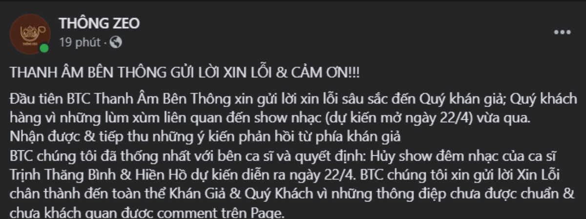 Đêm nhạc có mặt Hiền Hồ chính thức bị hủy bỏ giữa làn sóng tẩy chay của khán giả Ảnh 1