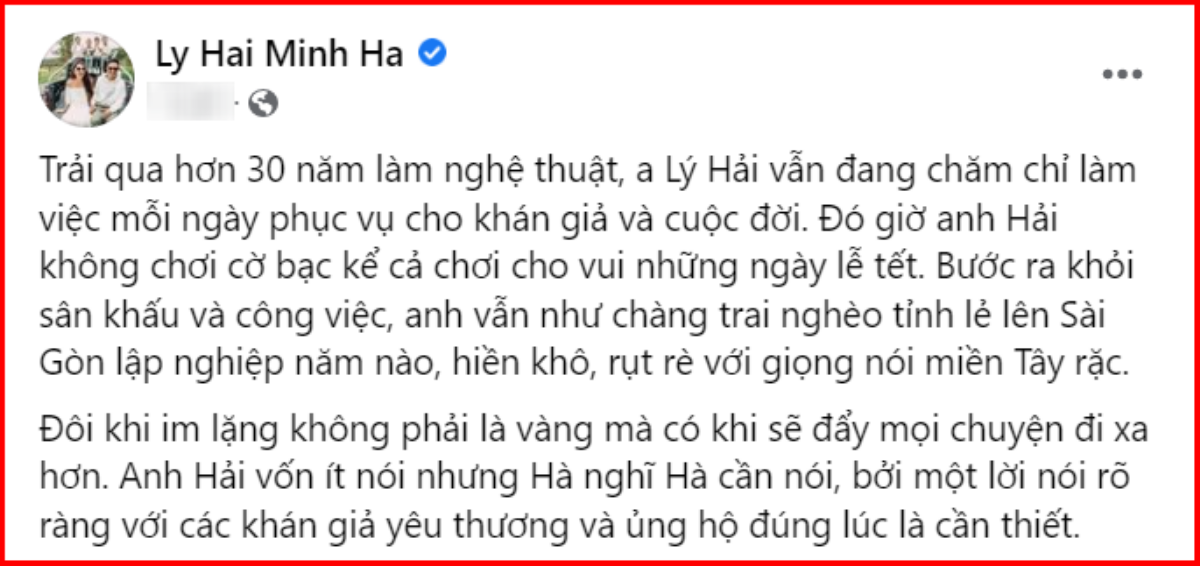 Bà xã Lý Hải tiết lộ tính cách trái ngược của chồng sau ánh đèn sân khấu Ảnh 2