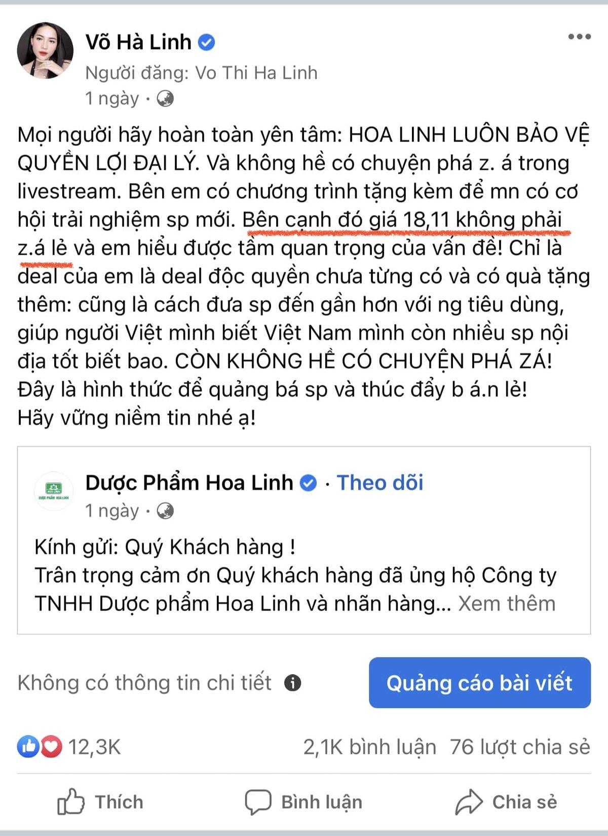 Hà Linh tung bằng chứng minh oan thông tin cô 'quay xe' nói bán combo để lấp liếm chuyện phá giá Ảnh 5