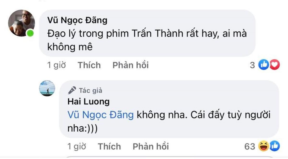 Lương Mạnh Hải: Đạo lý trong phim của Trấn Thành không phải ai cũng mê Ảnh 3