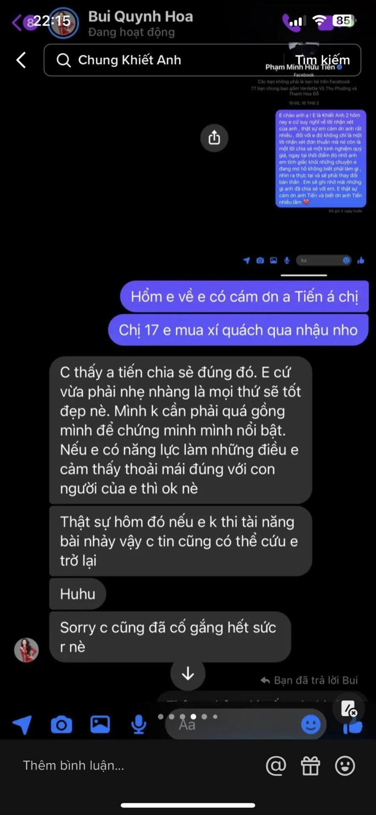 Người đẹp chuyển giới lên tiếng 'giải vây' cho Bùi Quỳnh Hoa trước lùm xùm nói xấu thí sinh Ảnh 3