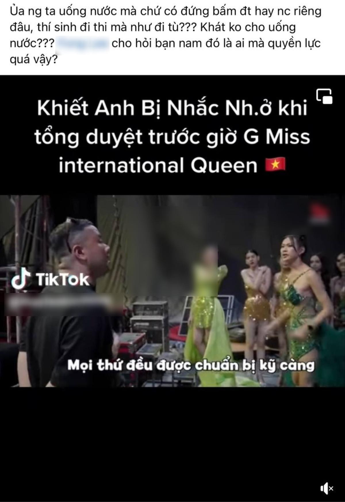 Bị nói 'thí sinh đi thi như đi tù', phía Hương Giang nói gì ? Ảnh 3