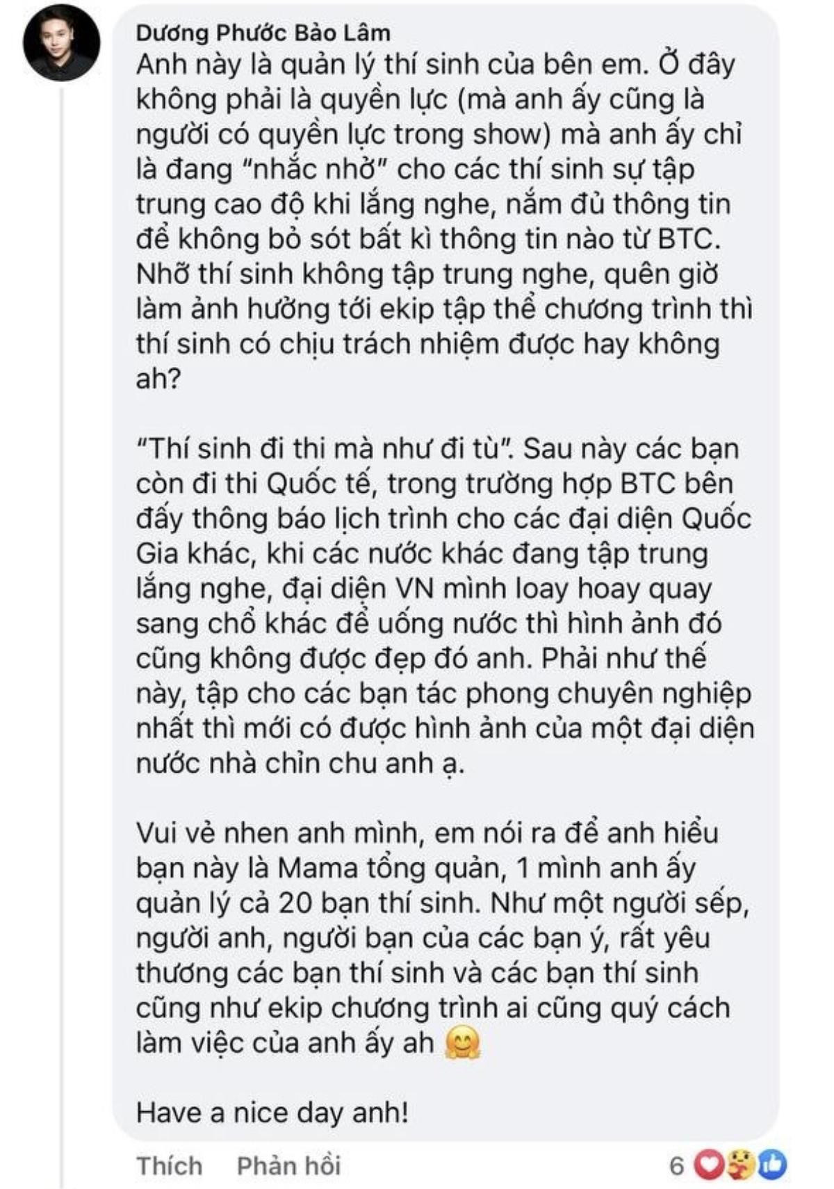 Bị nói 'thí sinh đi thi như đi tù', phía Hương Giang nói gì ? Ảnh 4