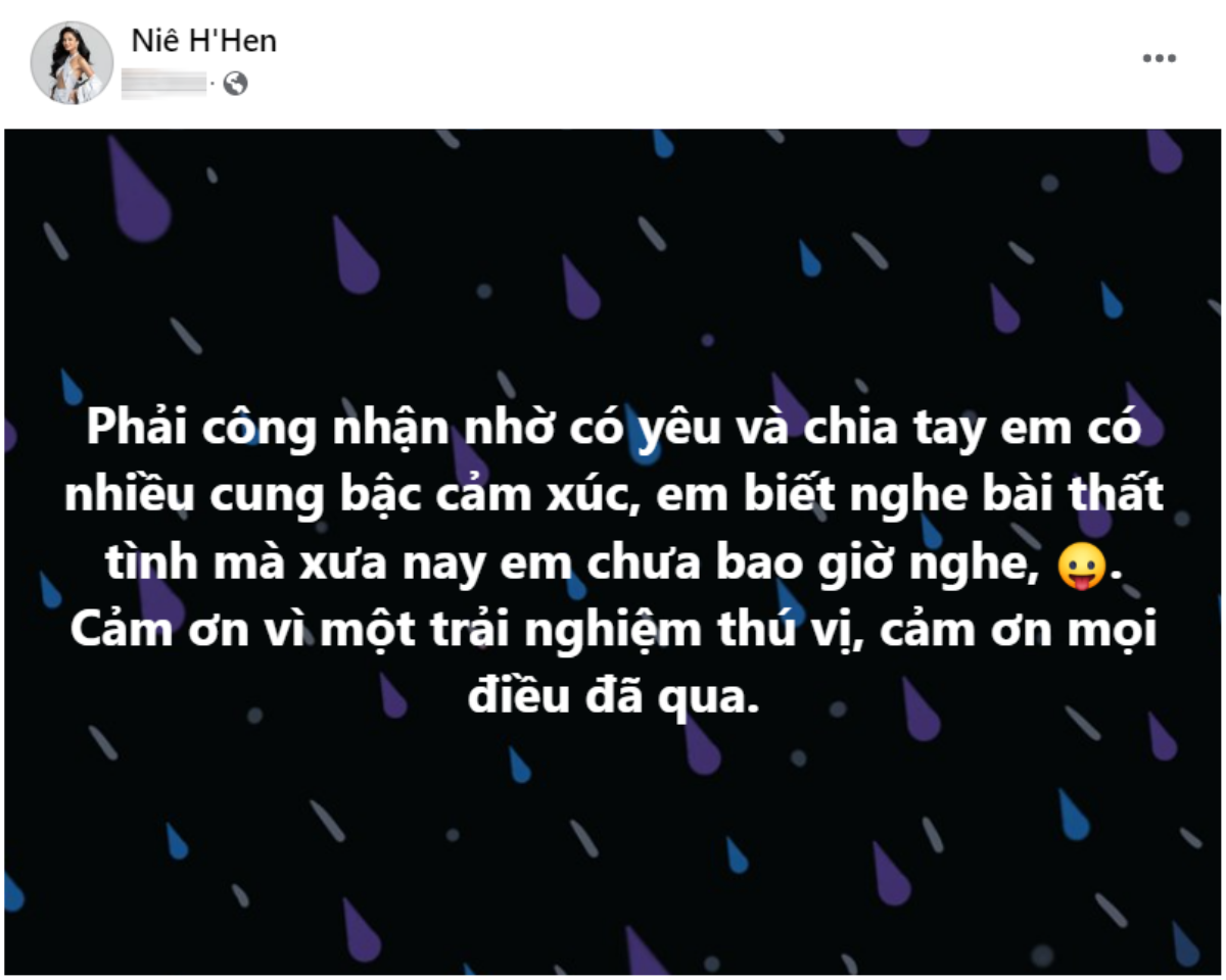 H'Hen Niê xác nhận chia tay bạn trai, tiết lộ việc làm trong lúc thất tình khiến ai cũng bất ngờ Ảnh 3