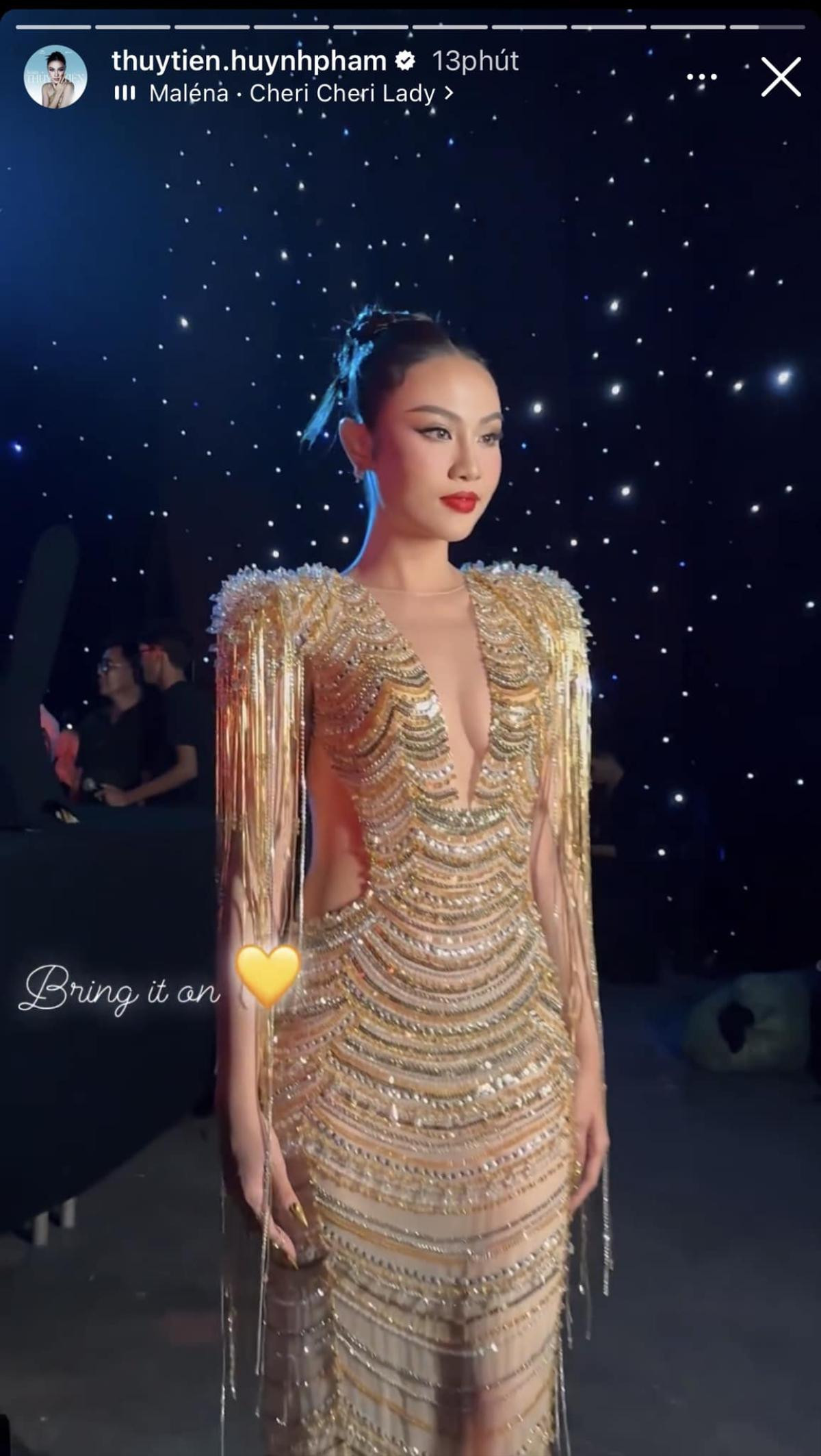 Á hậu Thủy Tiên 'vớt vát' lại hình ảnh sau chuỗi ngày mặc xấu tại Miss International Queen Vietnam Ảnh 1