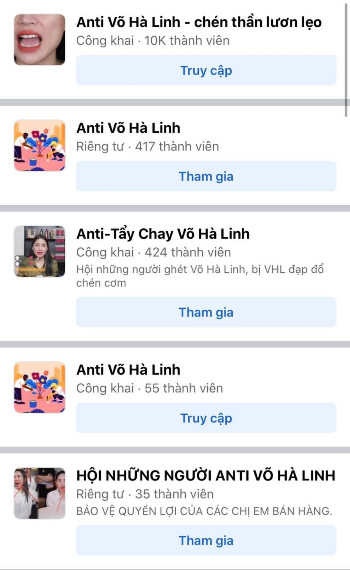 Xuất hiện cộng đồng tẩy chay Hà Linh, thành lập sau vài tiếng đã đạt số thành viên 'khủng'! Ảnh 2