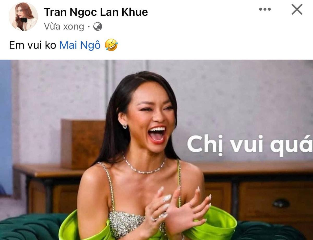 Lan Khuê nói gì khi team Mai Ngô chiến thắng? Ảnh 1