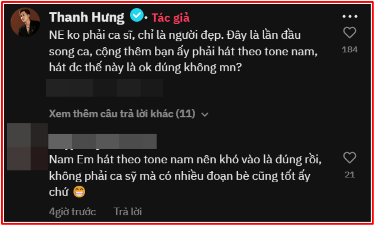 Một nam ca sĩ gây xôn xao khi nhận xét về Nam Em: 'Không phải ca sĩ, chỉ là người đẹp' Ảnh 1