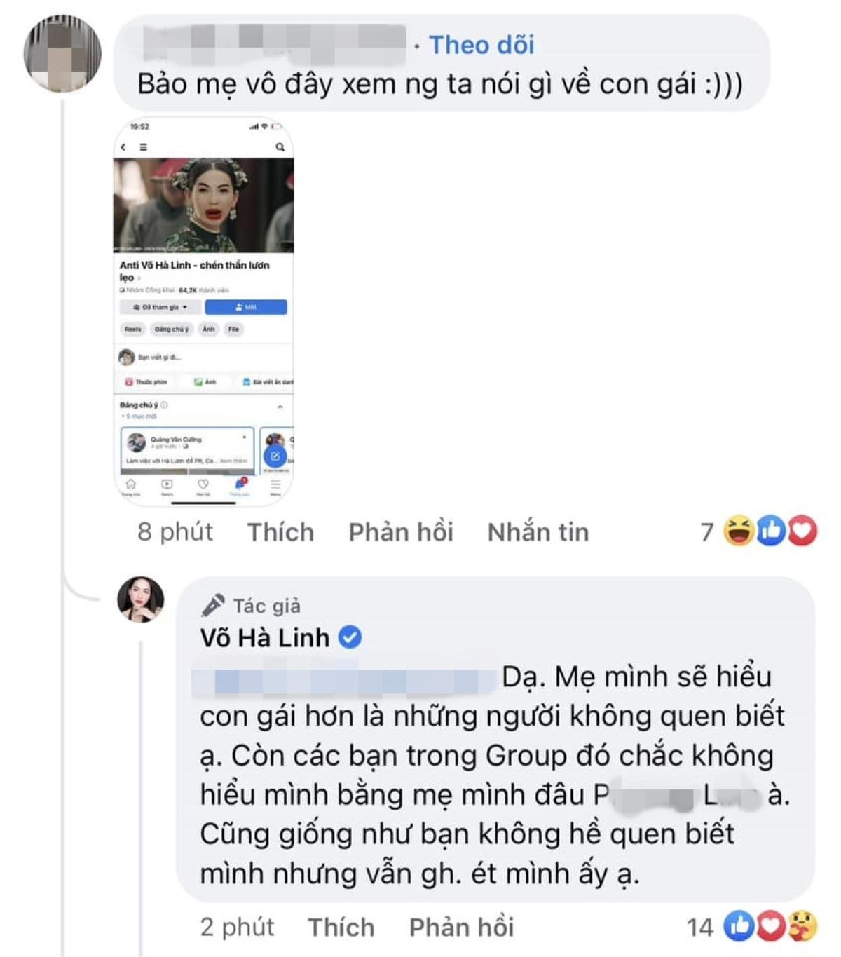 Bị dân mạng cà khịa 'nên đưa mẹ vào group anti để nghe người ta nói về con gái', Hà Linh nói gì? Ảnh 2