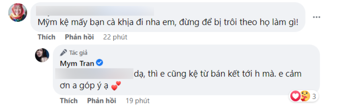 Mỹ nhân chuyển giới Mỹm Trần đáp trả cực gắt khi bị nhận xét 'Có đỏ mà không có thơm' Ảnh 3