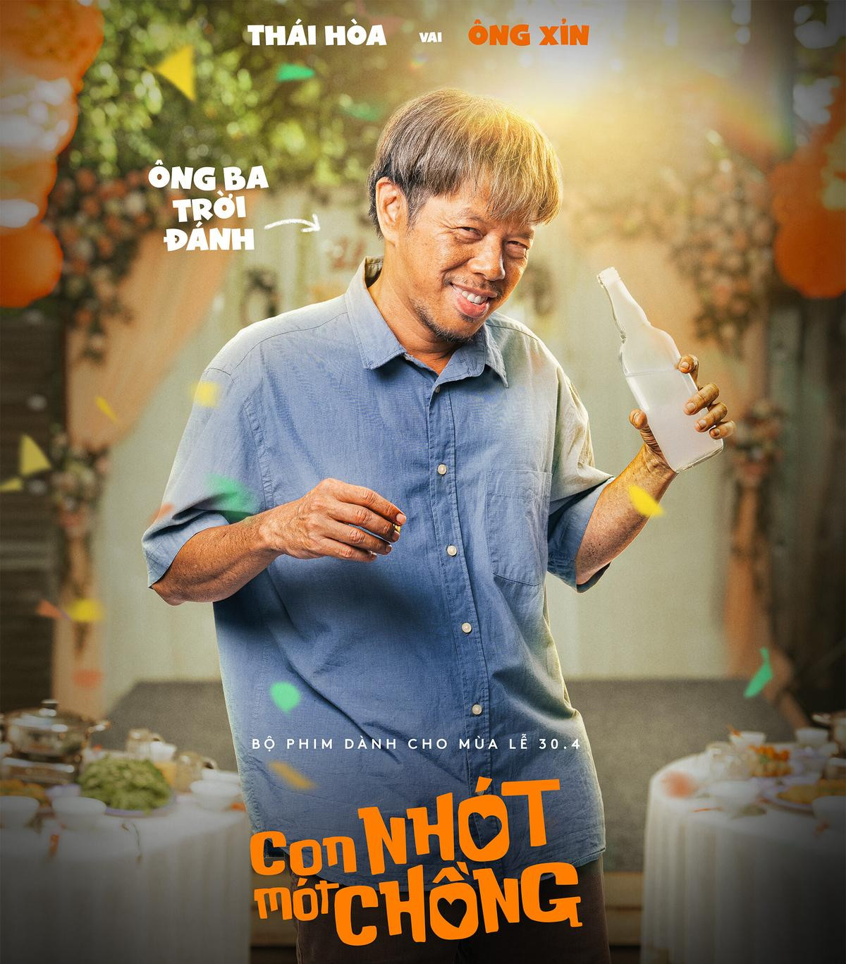 Con Nhót Mót Chồng tung poster đầy đủ: Thu Trang - Thái Hòa bị một nhóm nhạc đình đám giật hết spotlight Ảnh 1