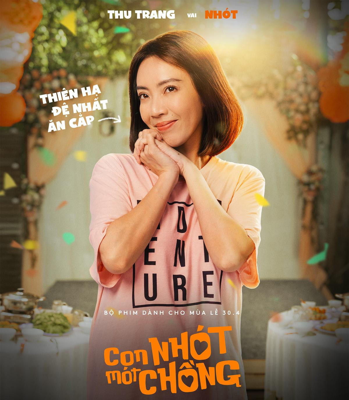 Con Nhót Mót Chồng tung poster đầy đủ: Thu Trang - Thái Hòa bị một nhóm nhạc đình đám giật hết spotlight Ảnh 2