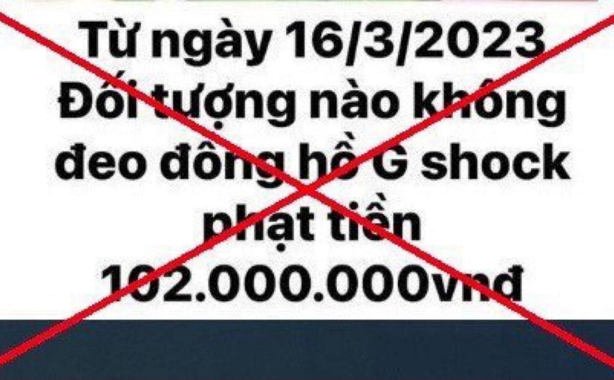 Đăng thông tin không đeo đồng hồ bị phạt cả trăm triệu đồng, thanh niên nhận cái kết đắng Ảnh 1