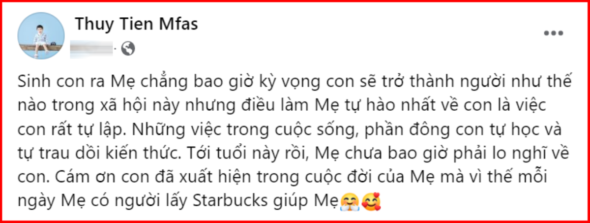 Vợ cũ Đan Trường chia sẻ điểm tự hào nhất về quý tử, cho biết: 'Chưa bao giờ phải lo nghĩ về con' Ảnh 1