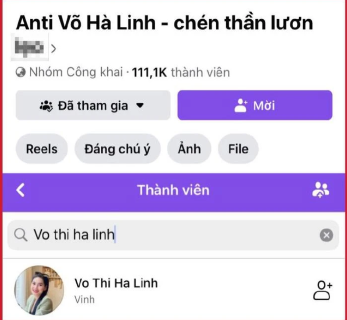 Hot: Group anti Hà Linh với hơn 100 nghìn thành viên 'bay màu' trong sáng nay? Ảnh 2