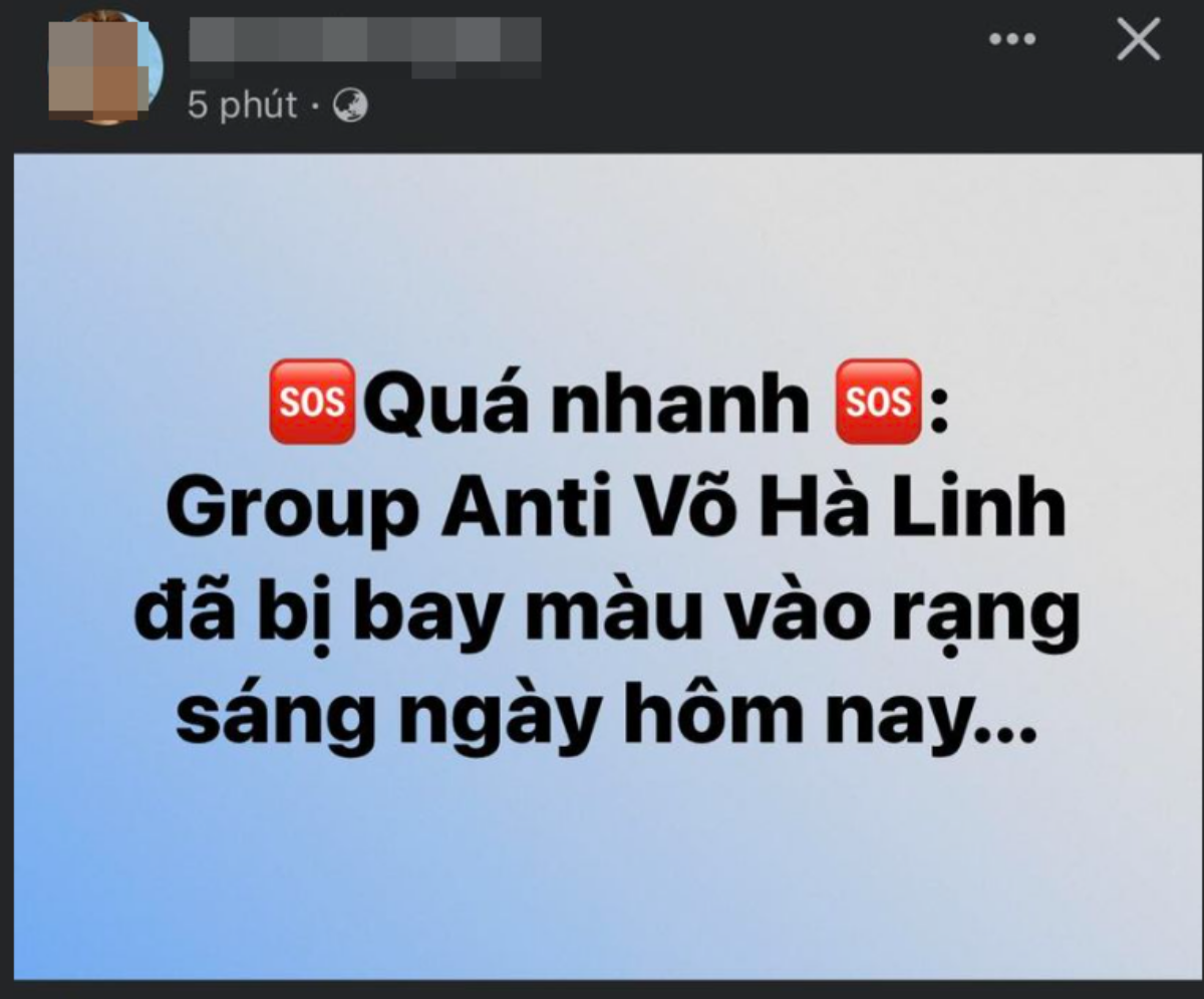 Hot: Group anti Hà Linh với hơn 100 nghìn thành viên 'bay màu' trong sáng nay? Ảnh 3