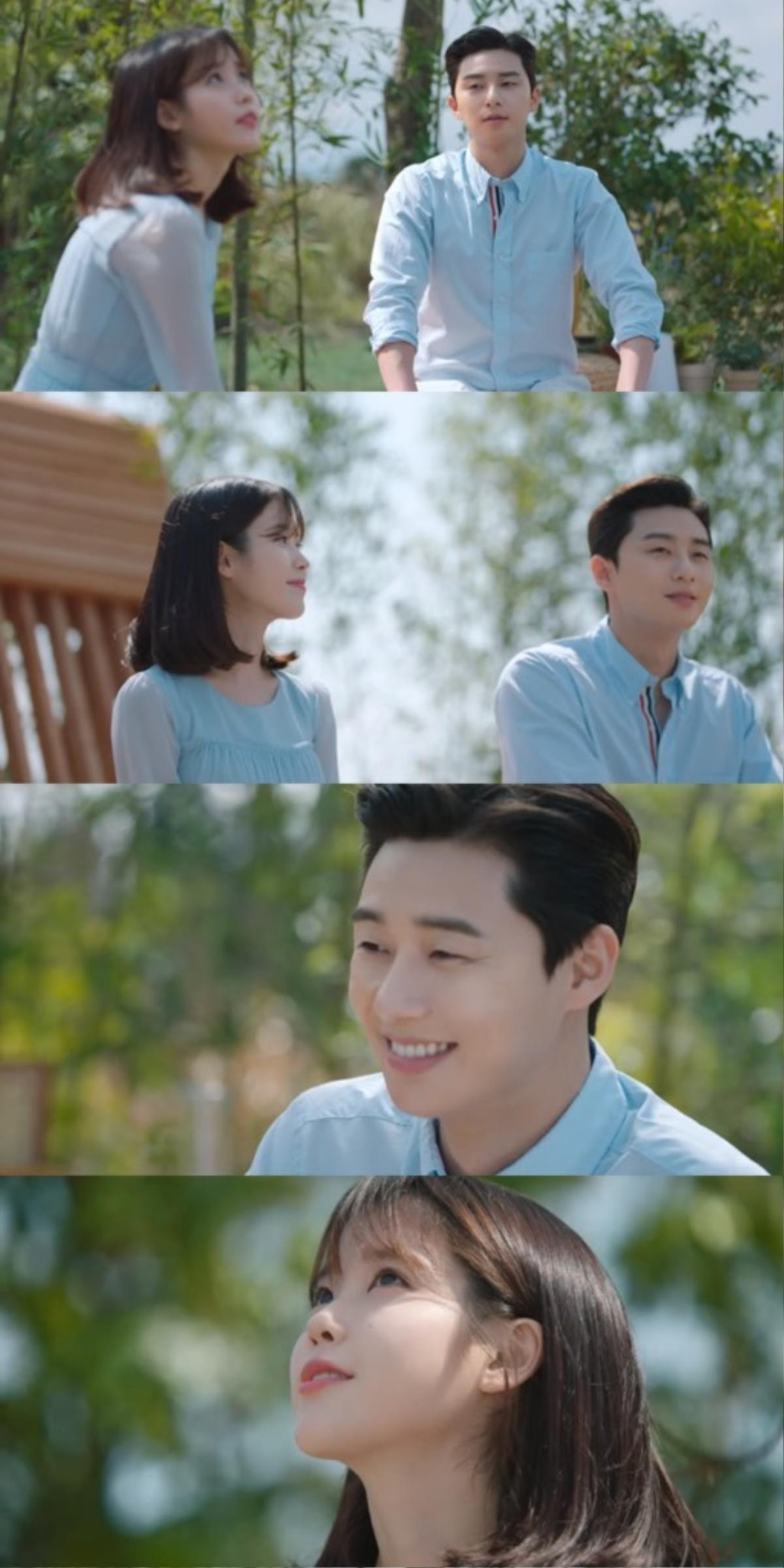 'Cười ngất' với cách tạo dáng của IU và Park Seo Joon trước và sau khi có bồ Ảnh 2