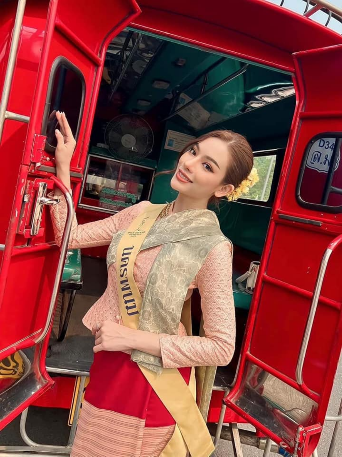 Mỹ nhân Việt - Thái khiến Miss Grand Thailand 2023 bùng nổ tương tác: Engfa thứ 2 là đây! Ảnh 5