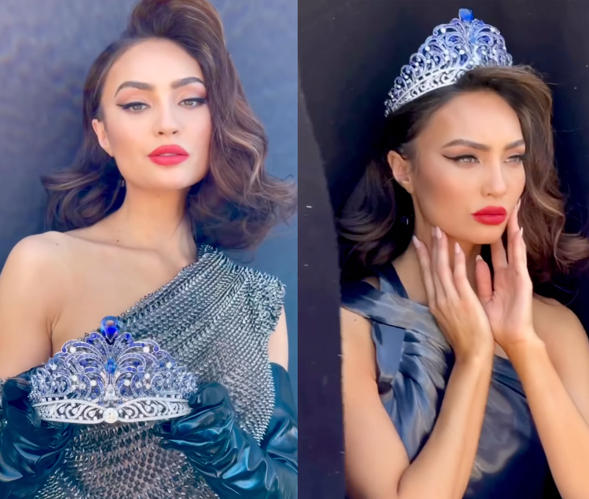 Đương kim Miss Universe 'xuống tóc' hệt Ngọc Châu: Thần thái đỉnh cao Ảnh 1