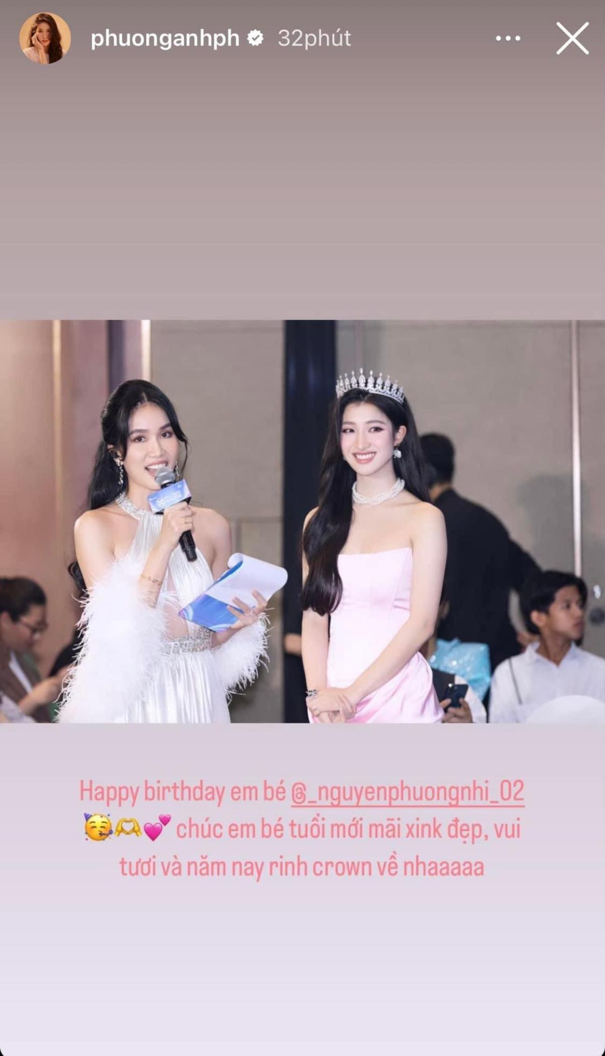 Á hậu Phương Anh để lộ thông tin Phương Nhi sẽ tham dự Miss International Ảnh 1