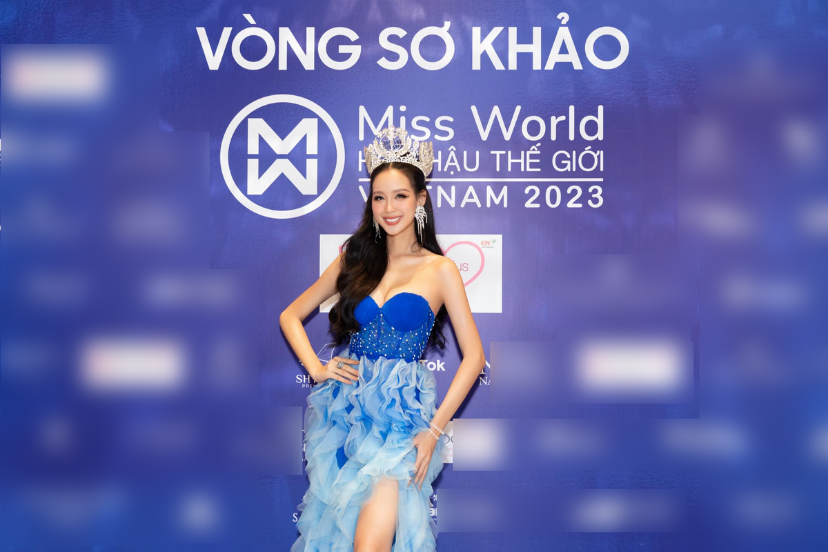 Hoa hậu Bảo Ngọc gặp sự cố đáng lo ngại tại sơ khảo Miss World Vietnam 2023 Ảnh 3