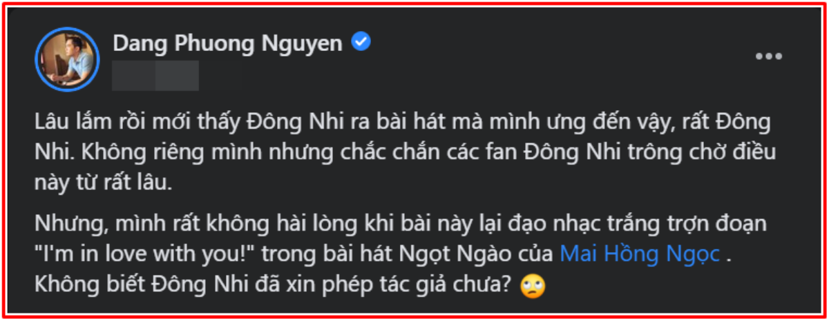 Tái xuất Vpop, Đông Nhi bất ngờ bị 1 nhân vật đòi 'khởi kiện' vì liên quan đến chuyện 'đạo nhạc'? Ảnh 3