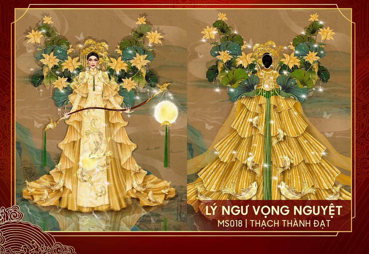 10 bản vẽ National Costume hoành tráng nhất tại Miss Grand Vietnam 2023 Ảnh 7