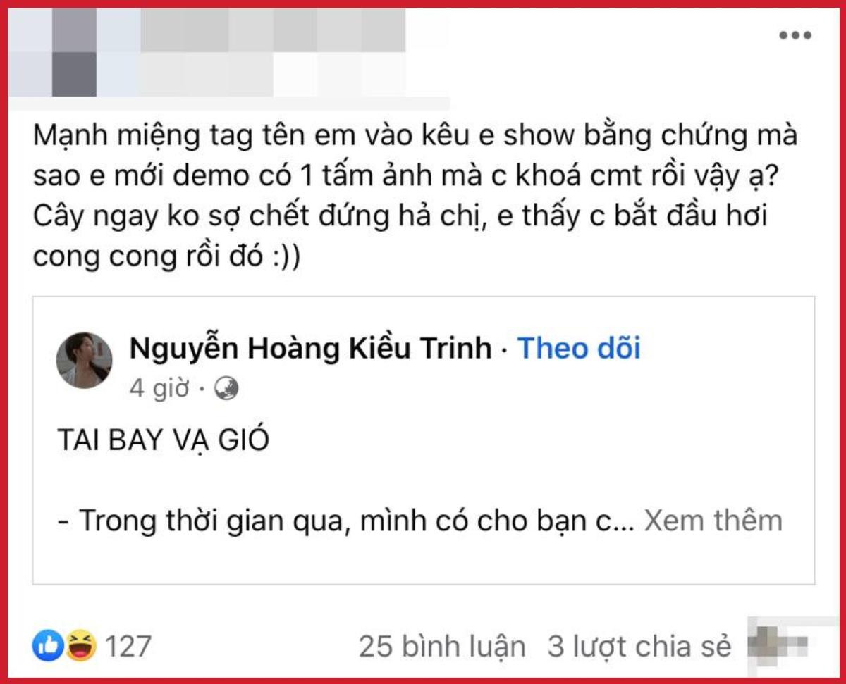 Vụ Kiều Trinh Xíu bị tố nợ 3,5 tỷ: Đăng đàn đáp trả nhưng đối phương tung bằng chứng lại âm thầm xóa? Ảnh 4