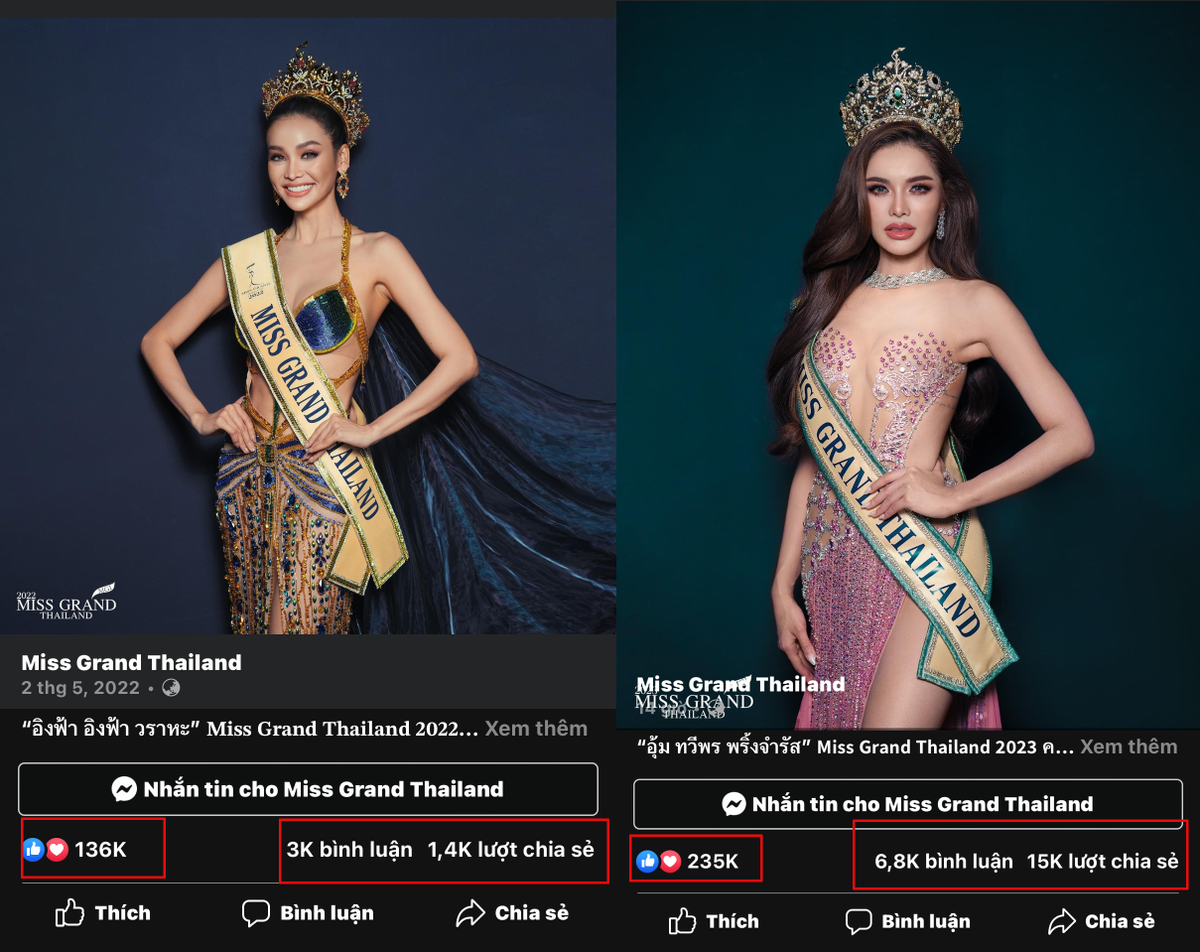 Vừa lên ngôi, Tân Miss Grand Thailand đã 'vượt mặt' Engfa Waraha ở một điểm Ảnh 1