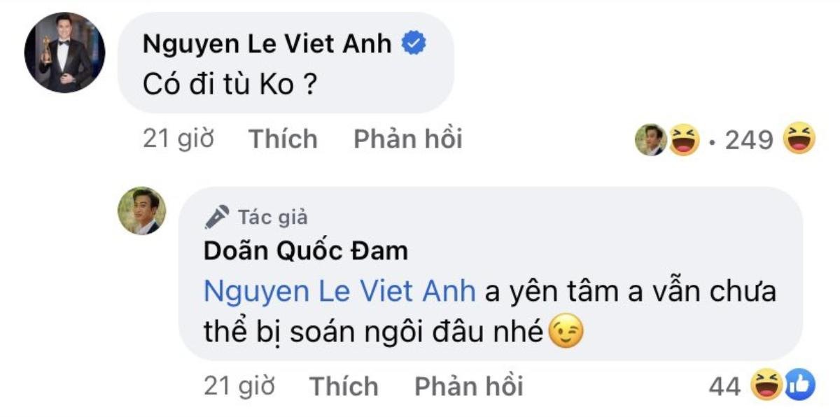 Thấy Doãn Quốc Đam xác nhận tham gia phim Cuộc Đời Vẫn Đẹp Sao, Việt Anh liền 'phán' một câu cực gắt Ảnh 4