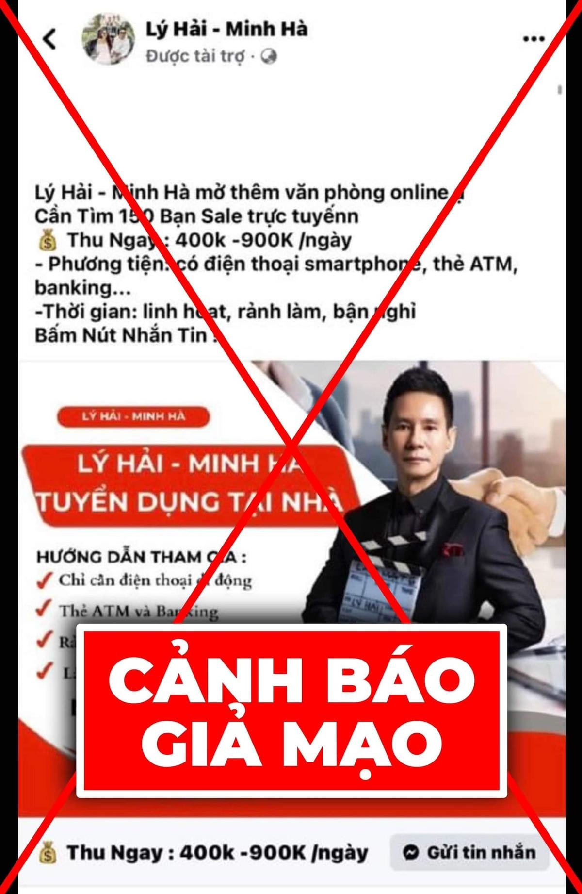 Lý Hải - Minh Hà 'gặp biến', đăng đàn cầu xin: 'Đừng như vậy, cuộc đời có nhân quả, mong bạn tỉnh ngộ' Ảnh 2