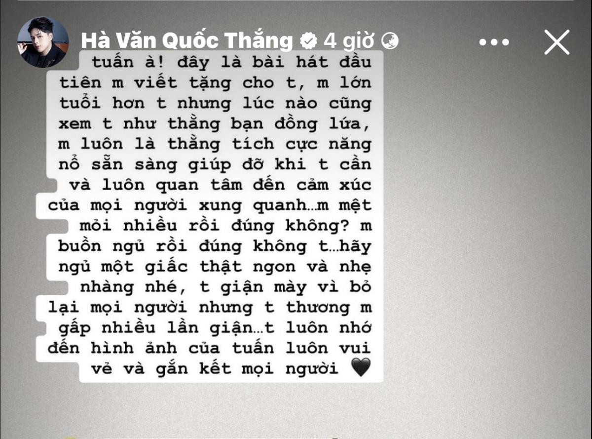 Nghệ sĩ Việt đau xót, nói lời tiễn biệt cựu thành viên nhóm nhạc Zero9 Ảnh 2